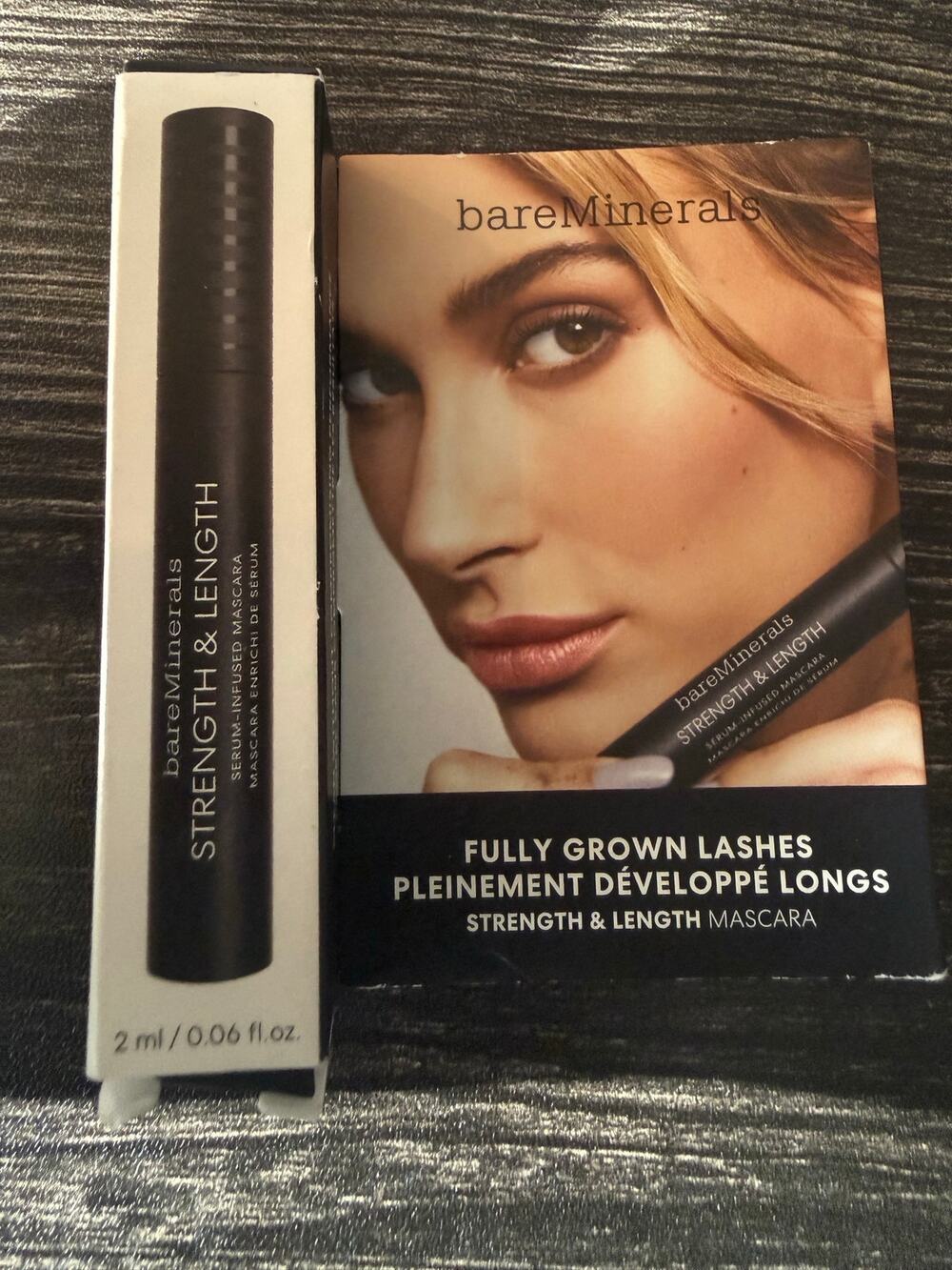 NWT BareMinerals Fully Grown Lash Strength & Length 2ML Travel Size